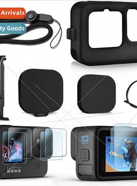 GoPro12 11/10 9 licone Case Tempered Film Battery Charging d