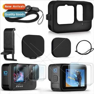 Tempered Charging Battery Film Case licone GoPro12