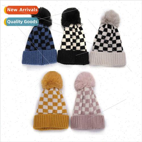 ins Japanese Korean  nd woolen cap baby men girls children c