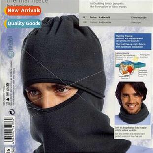Fleece thickened warm full face protection mask fall winter