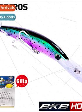 BrRoad re Sea Fishing Minnow Ba 17cm27g Plastic Hard Ba 10 C