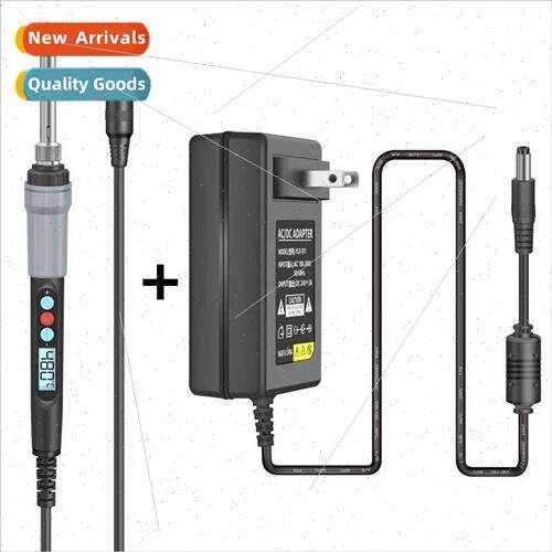 DC12V 24V digal display battery soldering iron car adapter a