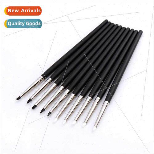 New nail tools silicone pen hollowing carving embossing pen