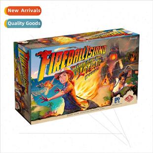 New board game Fireball Island Foca Curse Children board gam