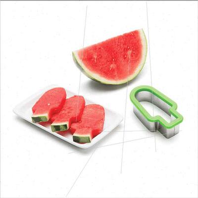 Stainless steel ice cream modeling watermelon spoon househol