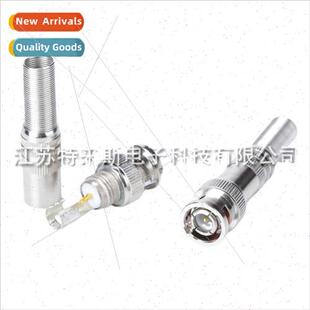 soldered BNC copper video core solder free connector