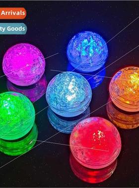 LED light-emting ice cubes baby bath water-emting toys light