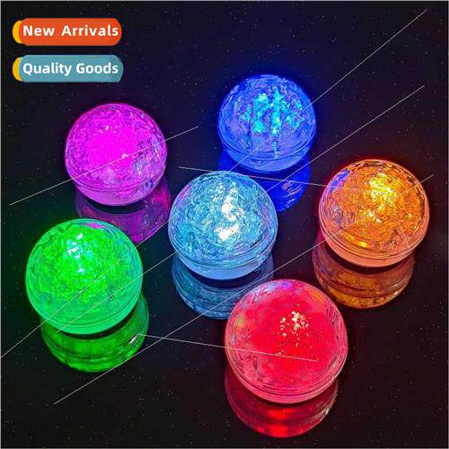 LED light-emting ice cubes baby bath water-emting toys light