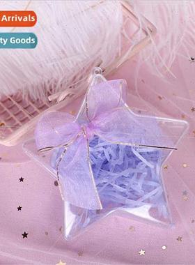 New transparent pentagonal wedding candy box creative Korean