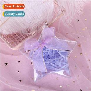 wedding pentagonal candy box Korean New creative transparent