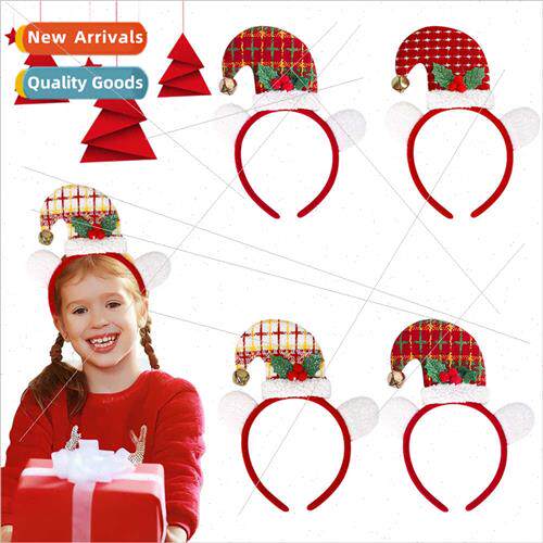 New Christmas hair bands head buttons children adult party d