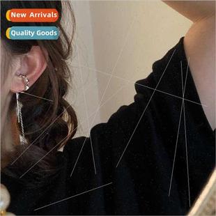 earrings hanging ins che wind tassel cold simp long