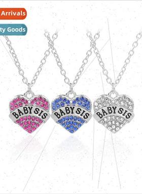 Europe Love Heart Letter Pendant Baby s Best sters BFF Neckl