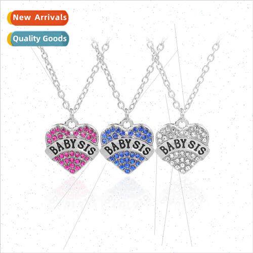 Europe Love Heart Letter Pendant Baby s Best sters BFF Neckl