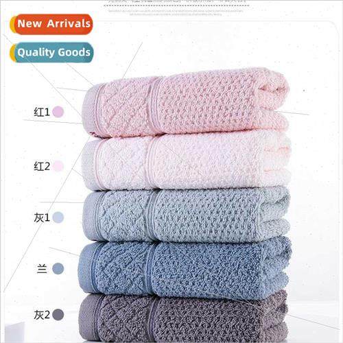 Class a cotton plain face towel household soft absorbent men
