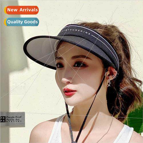 Summer new fashion hat large brim hollow cap female sun-shad