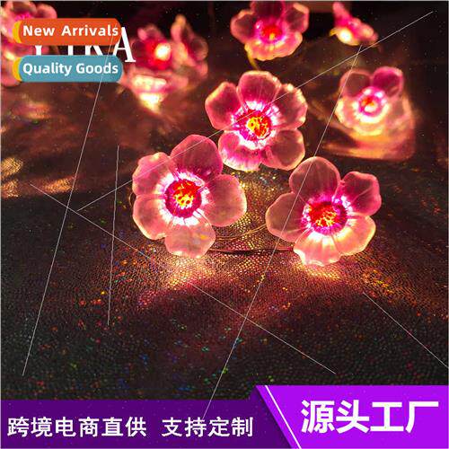 Spring series simulation cherry blossom modeling LED string