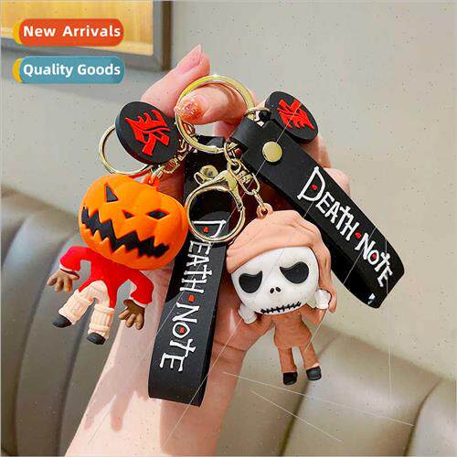 Halloween Pumpkin Man Skeleton Cartoon Doll Keychain Christm