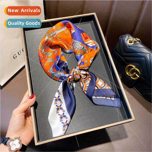 lk silk scarf female summer thin spring autumn  Yangqi fashi