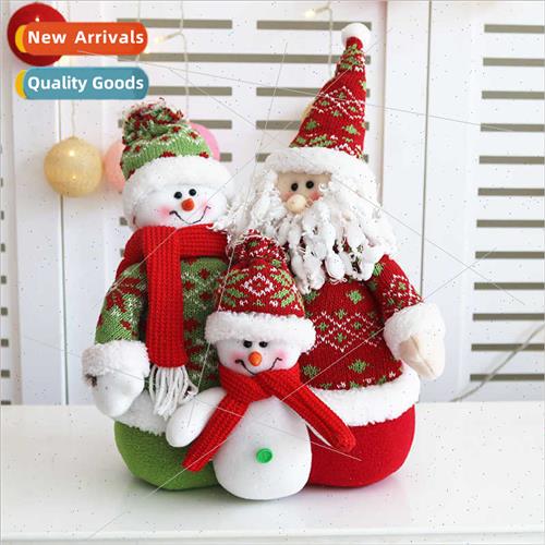 Christmas toys ragdoll dolls family three Christmas husbwife
