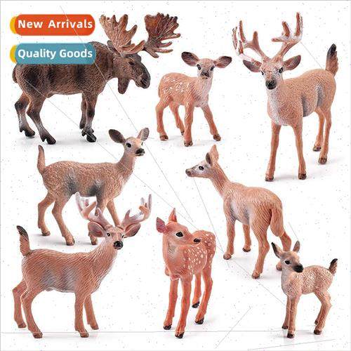 Forest Animal Whetail Deer Buck Moose Merganser 8 Wild Deer