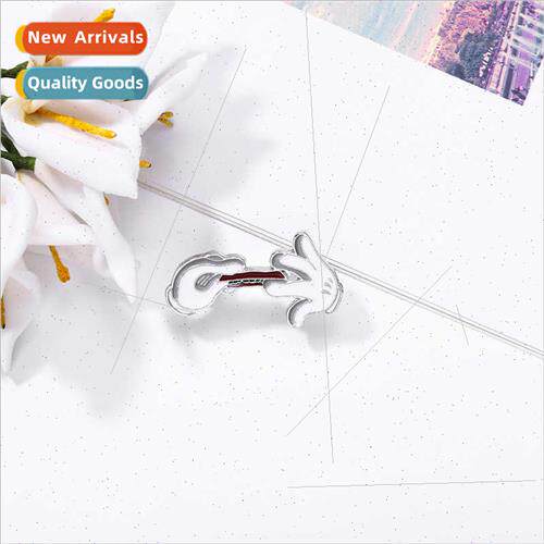 Creative design finger activy harmonica shape brooch clothin