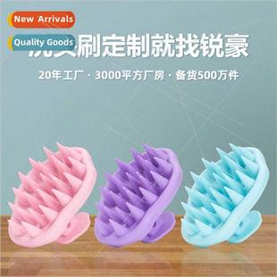 Massage anti-dandruff hair scratcher pure silicone petal-sha