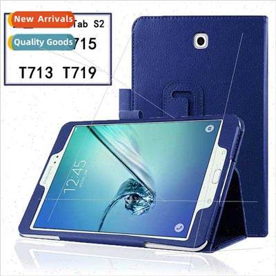 适用Samsung Tab S2 8.0 Tablet Leather Case T710/T713T715/T71