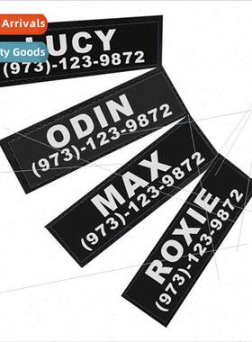 Starting from 1pc K9 chest strap  ised size word sticker per