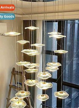 Creative art lotus leaf designer small duplex living room li