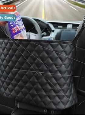 Car Organizer Leather Hanging Put Bag Blocking Storage Betwe