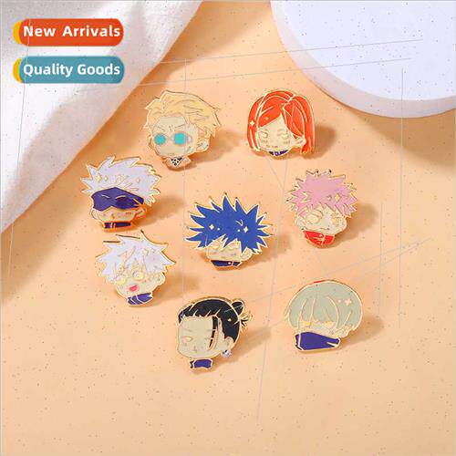Anime manga  spell badge five stripes govt volts black hui t