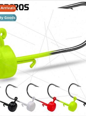 Ned Hooks Lead Head Hooks Road Runner Soft Worm Hooks Reince