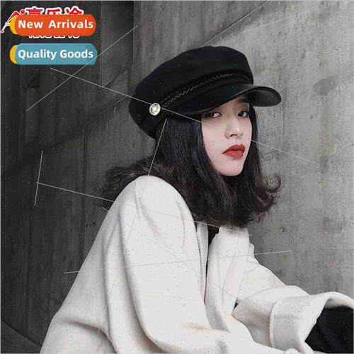 Hat female spring fall new Korean  fashion beret painter oct