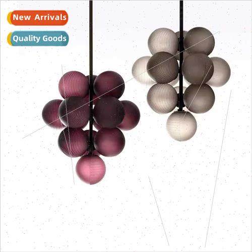 New design sample room art glass chandelier living room dini