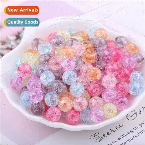 Handmade beads diy material jewelry accessories burst flower