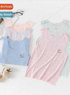 Children modal undershirt men girls baby underwear sleeveles
