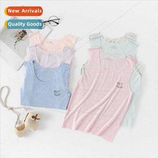 Children modal undershirt men girls baby underwear sleeveles