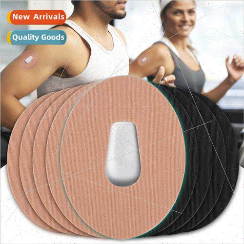 Blood glucose monoring probe patch waterproanti-sweat patch