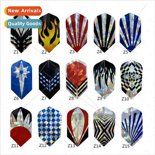 Dart Tail PET Dart Feather darts flight dart wing 0.6g