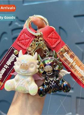 Mascot beast charm doll keychain small pendant key chain dol