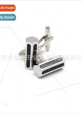 Black shell cufflinks cufflinks upscale men women French shi