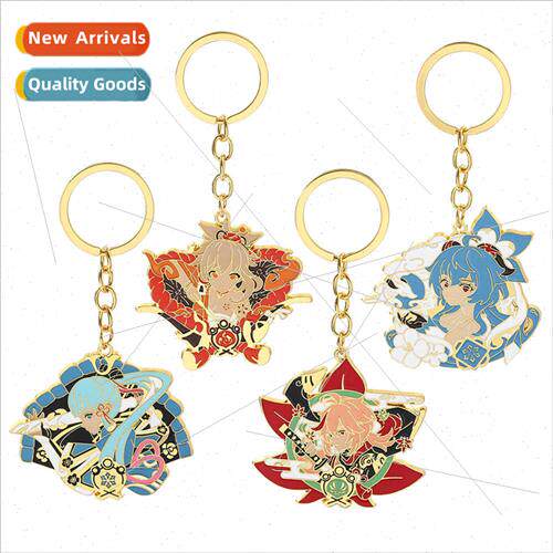 Game  cartoon anime metal pendant original God Gan Yu Wendy