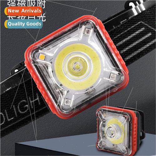 New multifunction WH-089 rechargeable led headlamp hat clip