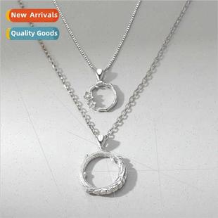couple necklaces Mori ins goodies not tokens Forget pair