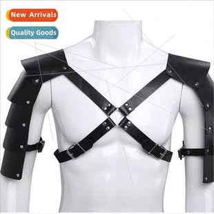 Leather Adjustable Body Men Strap Faux Corset Shou Underwear