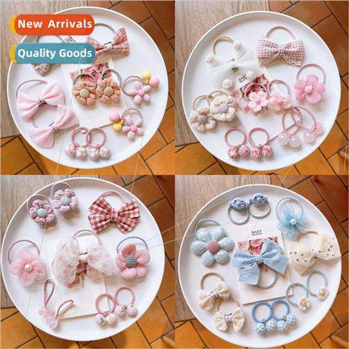 leather bdoes not hurt hair elastic good Korea baby girl flo