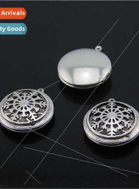 Europe magic box pendant DIY jewelry accessories snowflake h