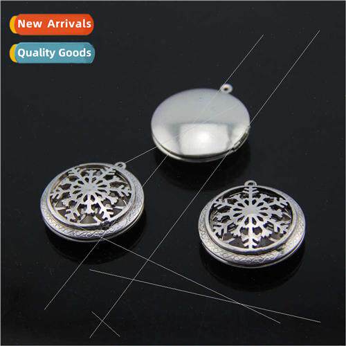 Europe magic box pendant DIY jewelry accessories snowflake h