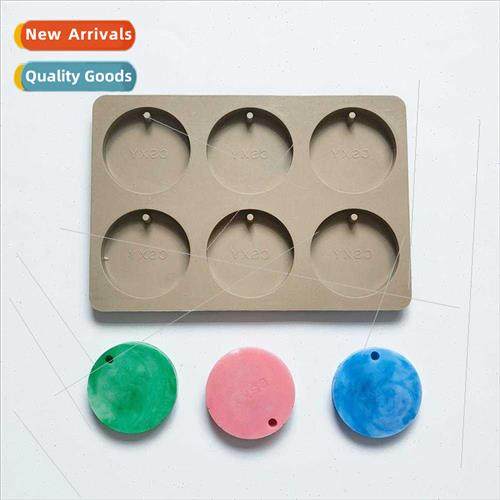 Aromatherapy 6 Rings Printed 583 Chocolate licone Moulds Can